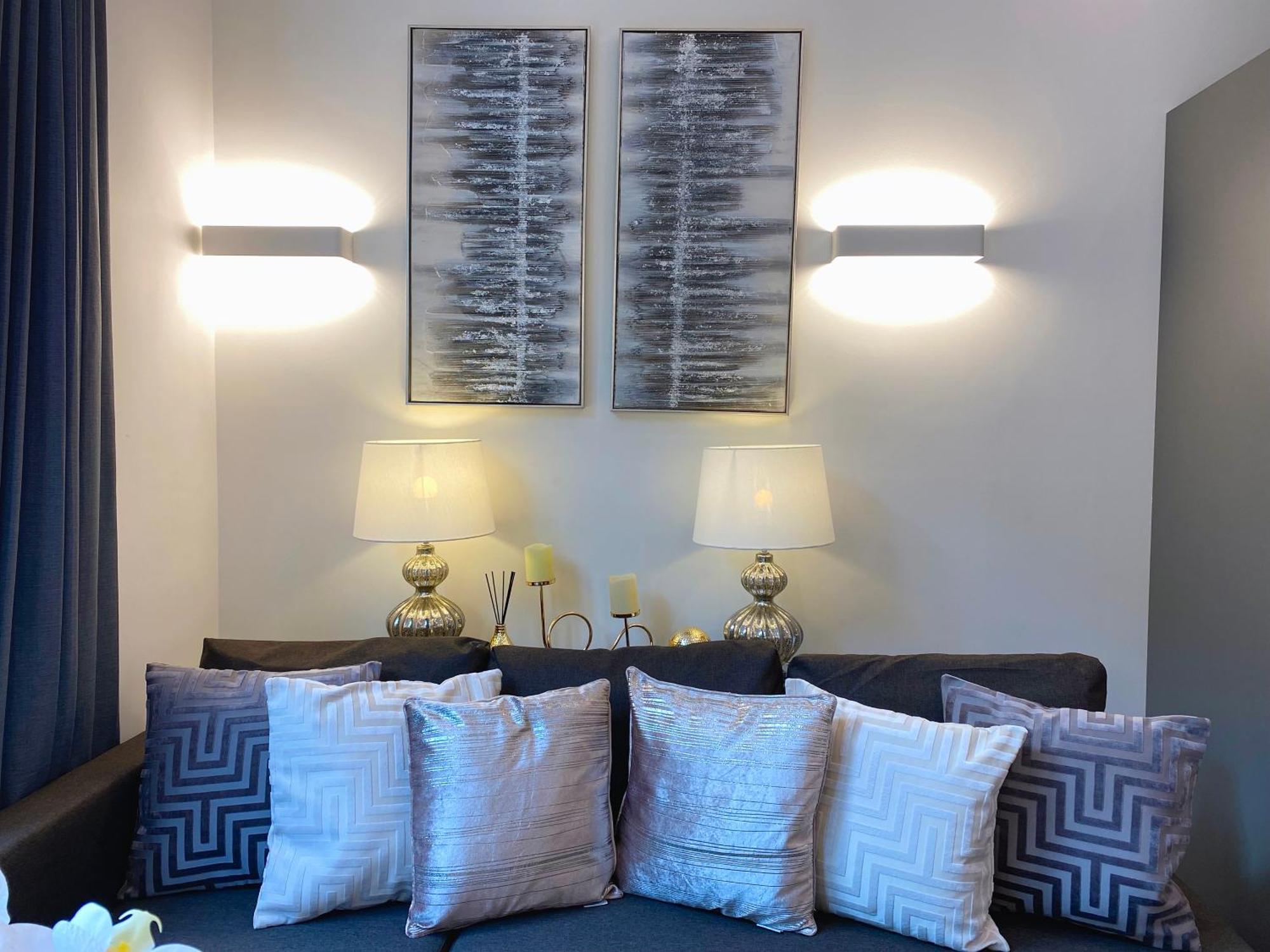 מילטון קינס Newpointe Stunning 1-Bedroom Serviced Apartment חדר תמונה